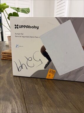 Uppababy Brown Bumper Bar - Safe Stroller Accessory